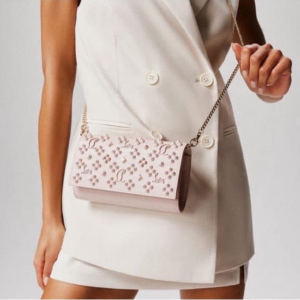 Christian Louboutin Paloma WOC vintage rose